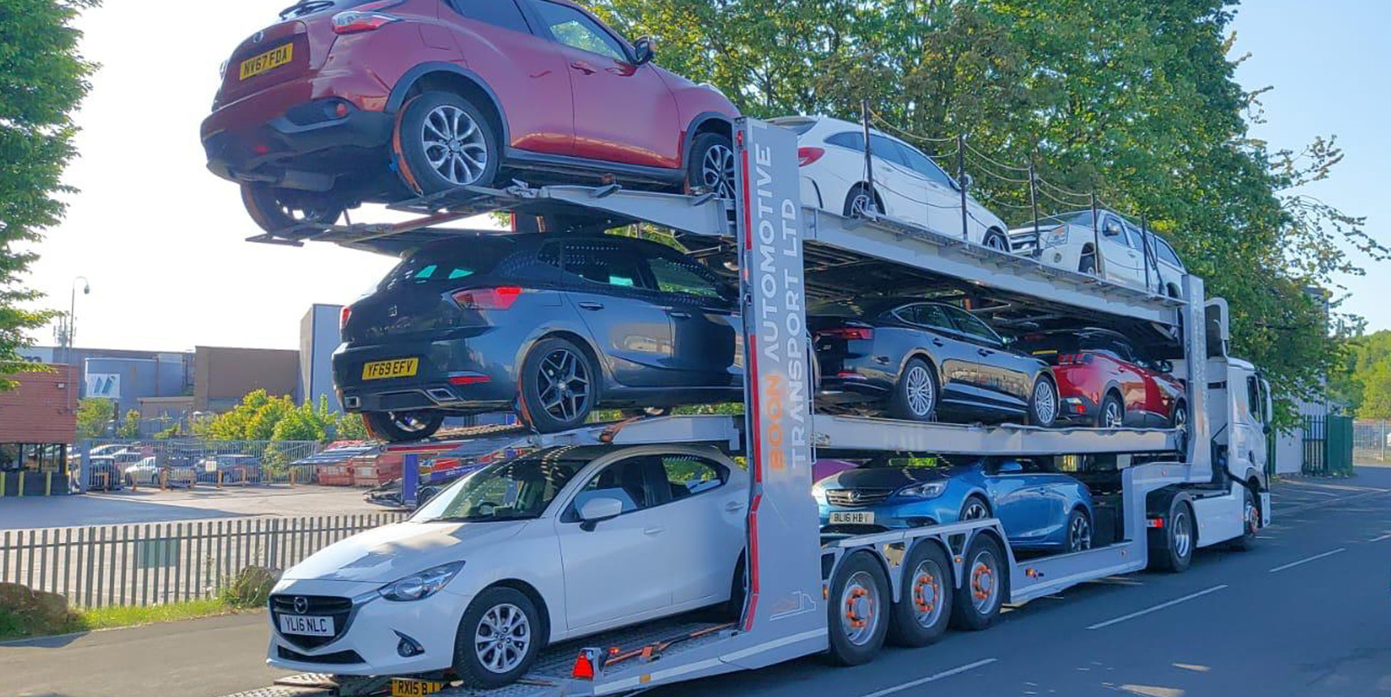 vehicle transport in Leamington Spa